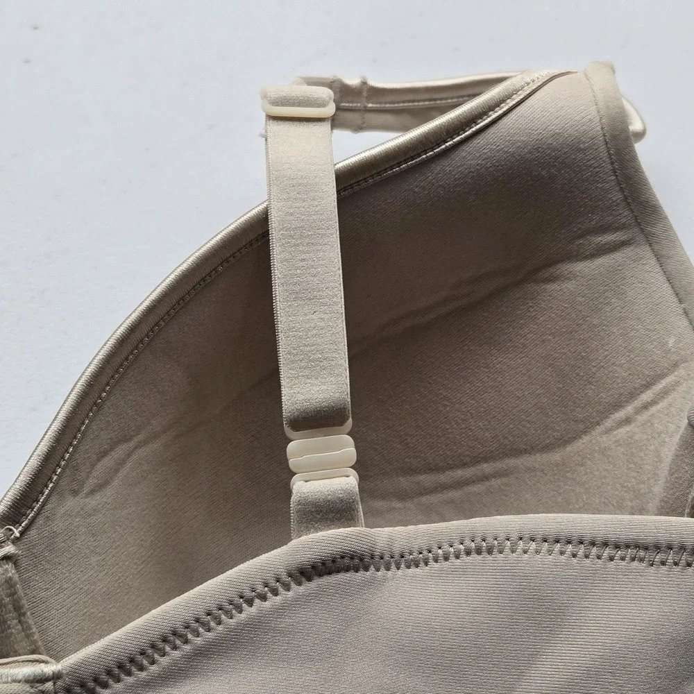Vanity Fair Women Bra 34C Beige‎ 75335 T Shirt Underwired Convertible